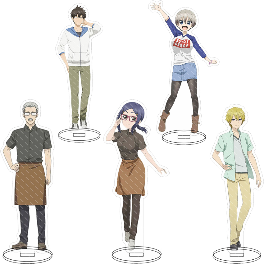 16CM Anime Acrylic Stand Uzaki - Figma Stand Set recension och pris