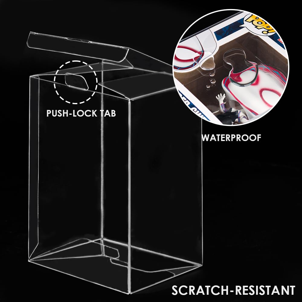 4 inch Clear Protectors Case F - Funko Pop Protector recension och pris