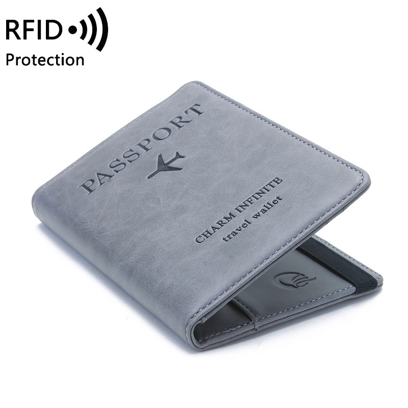 Unisex PU Leather Passport Hol - Card Top Loader recension och pris