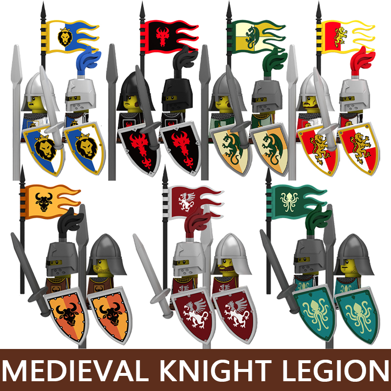 Medieval Castle Soldier Buildi - Lego Minifigure Holder recension och pris