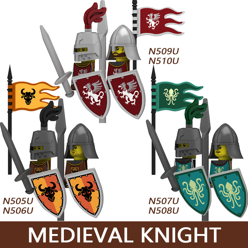 Medieval Castle Soldier Buildi - Lego Minifigure Holder recension och pris