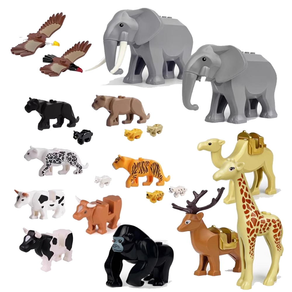 MOC City Animal Building Block - Lego Set City recension och pris