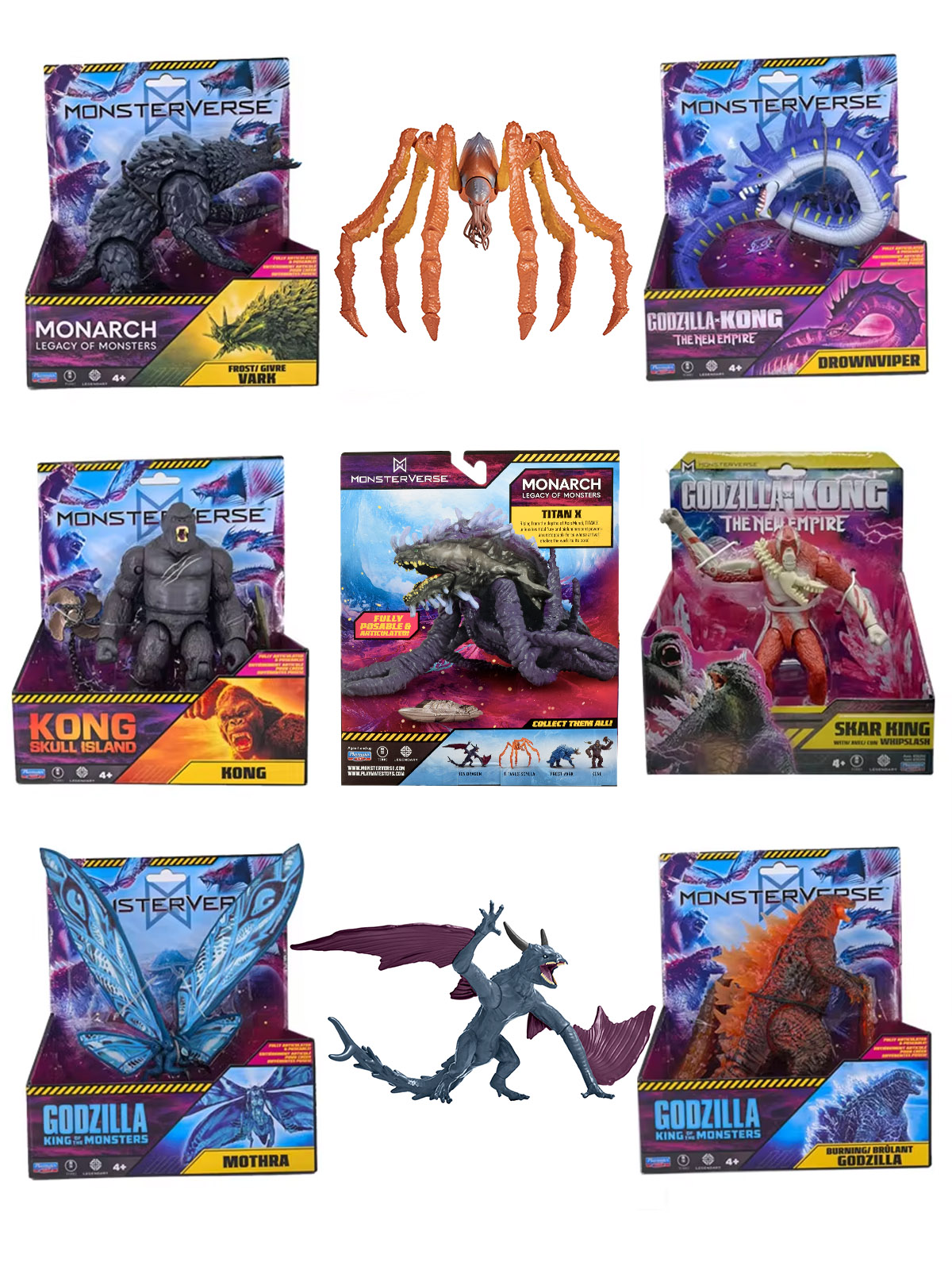 Playmates Godzilla VS Kong New - Vinyl Figure Blank recension och pris