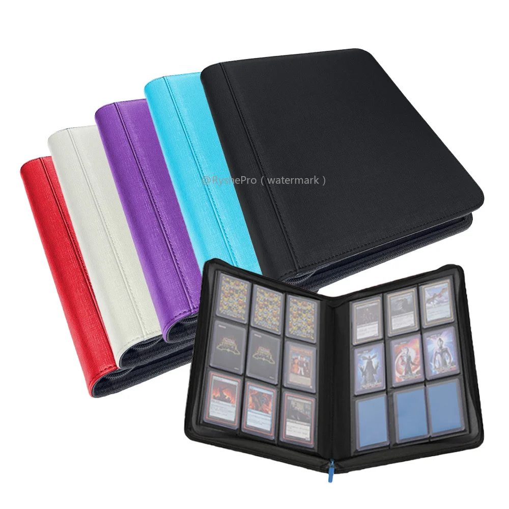 9 Pocket PU Leather Toploader  - Pokemon Binder Card recension och pris