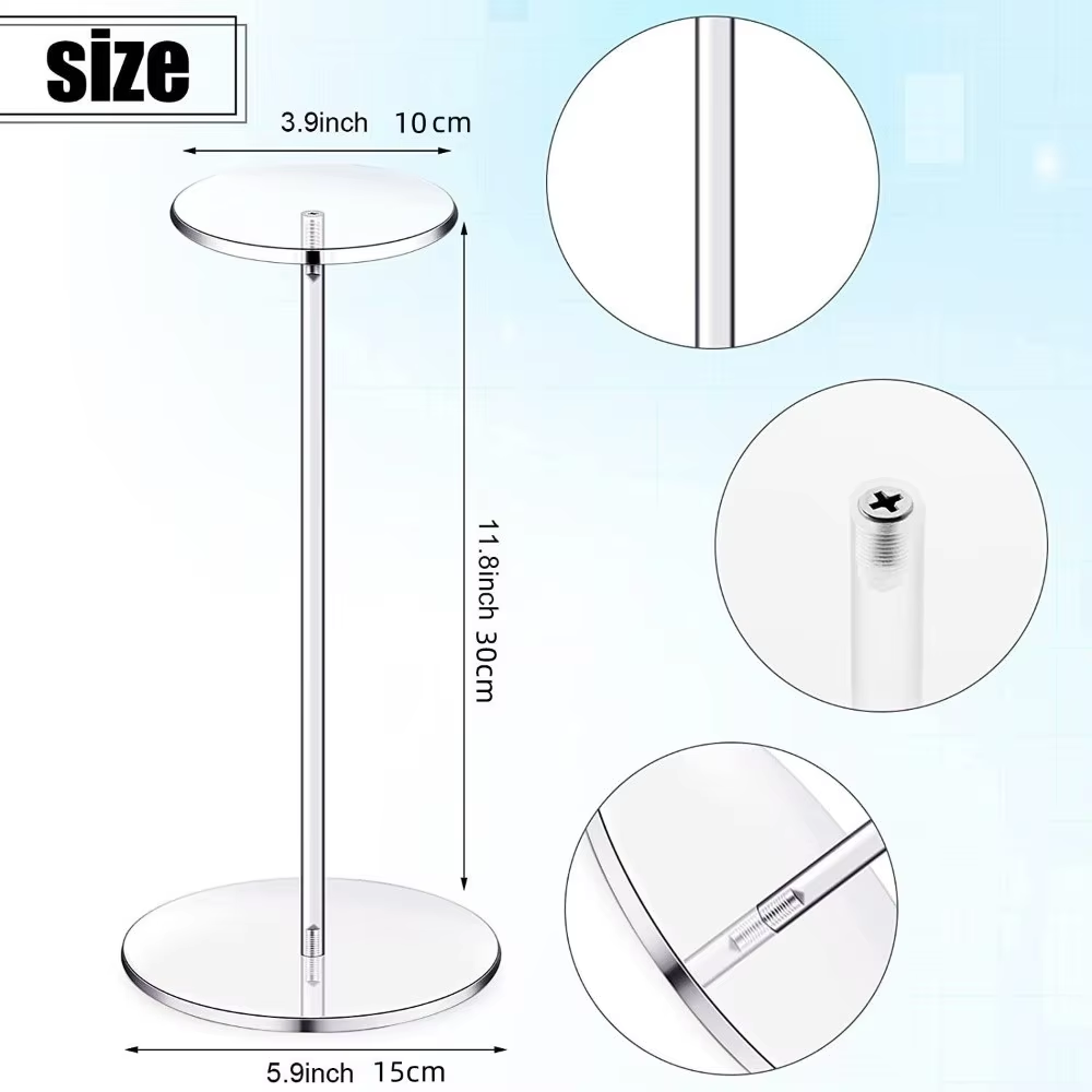 Easy to Clean Acrylic Display  - Display Risers Set recension och pris