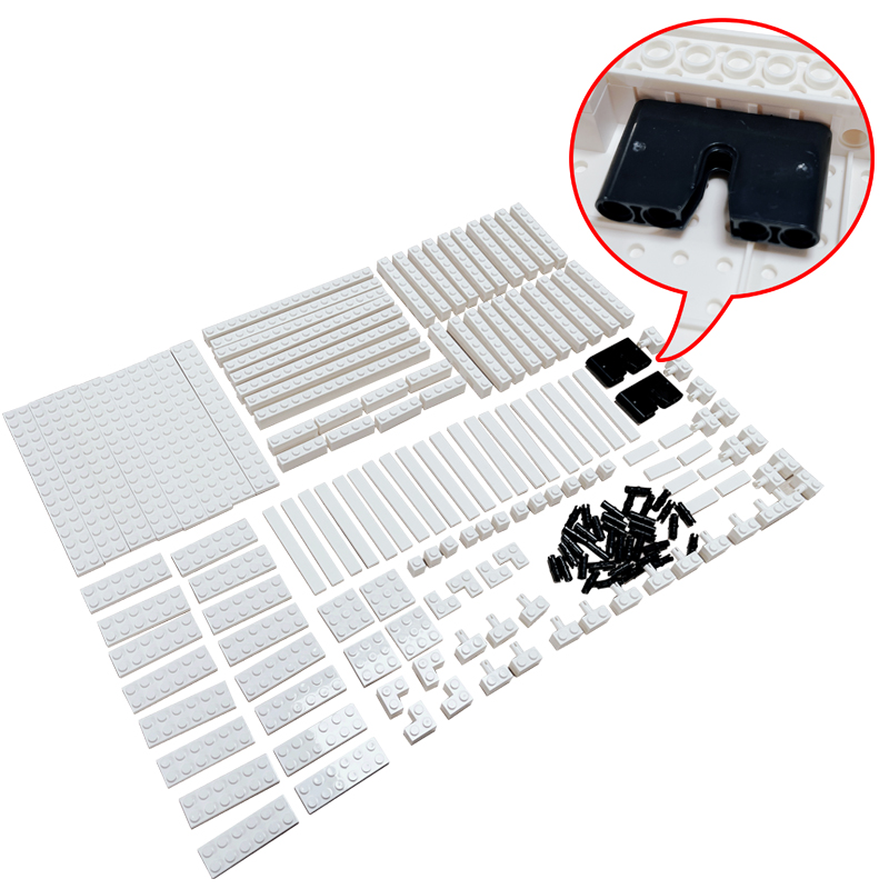 Pixel Art Painting White Photo - Lego Minifigure Holder recension och pris