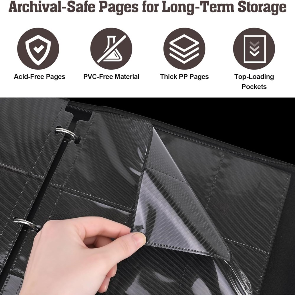 900 Pockets Card Binder Album  - Pokemon Binder Card recension och pris