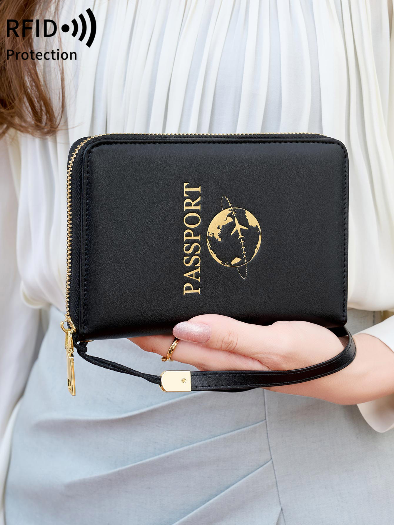 RFID Shielded Passport Holder  - Card Top Loader recension och pris