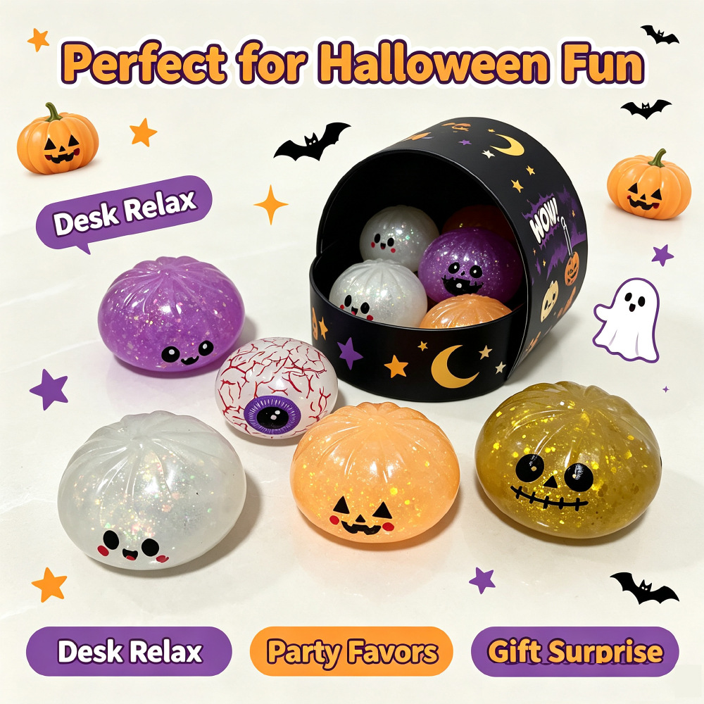 5.5cm Halloween ghost pinch mu - Vinyl Figure Blank recension och pris